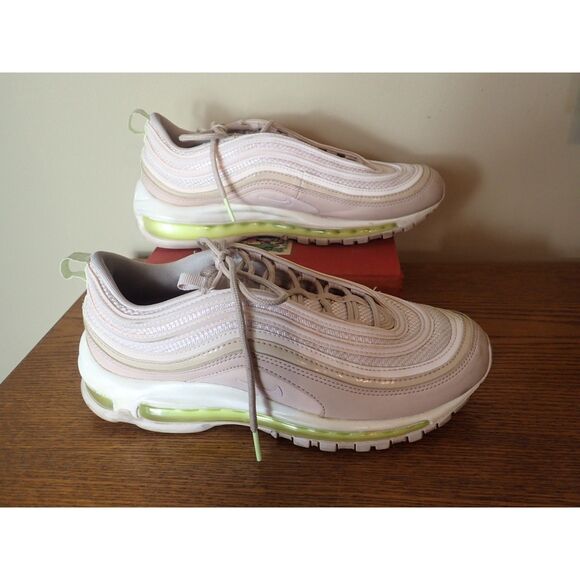 Nike Air Max 97 C17388-600 Dusty Pink Size 9 Running Training Sneakers Shoes - Picture 1 of 12